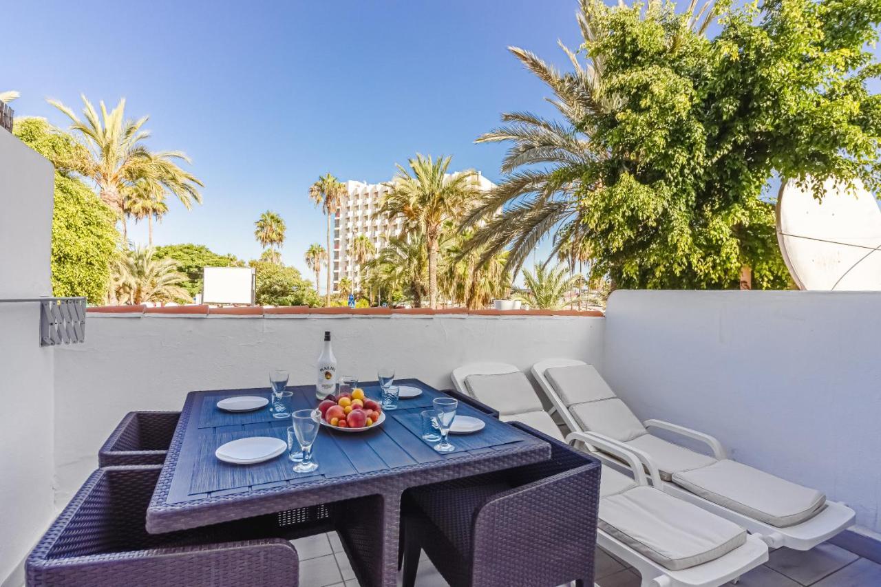Fantastic Large Studio In Front Of Beach Heated Pool Wifi Arona  Exterior photo