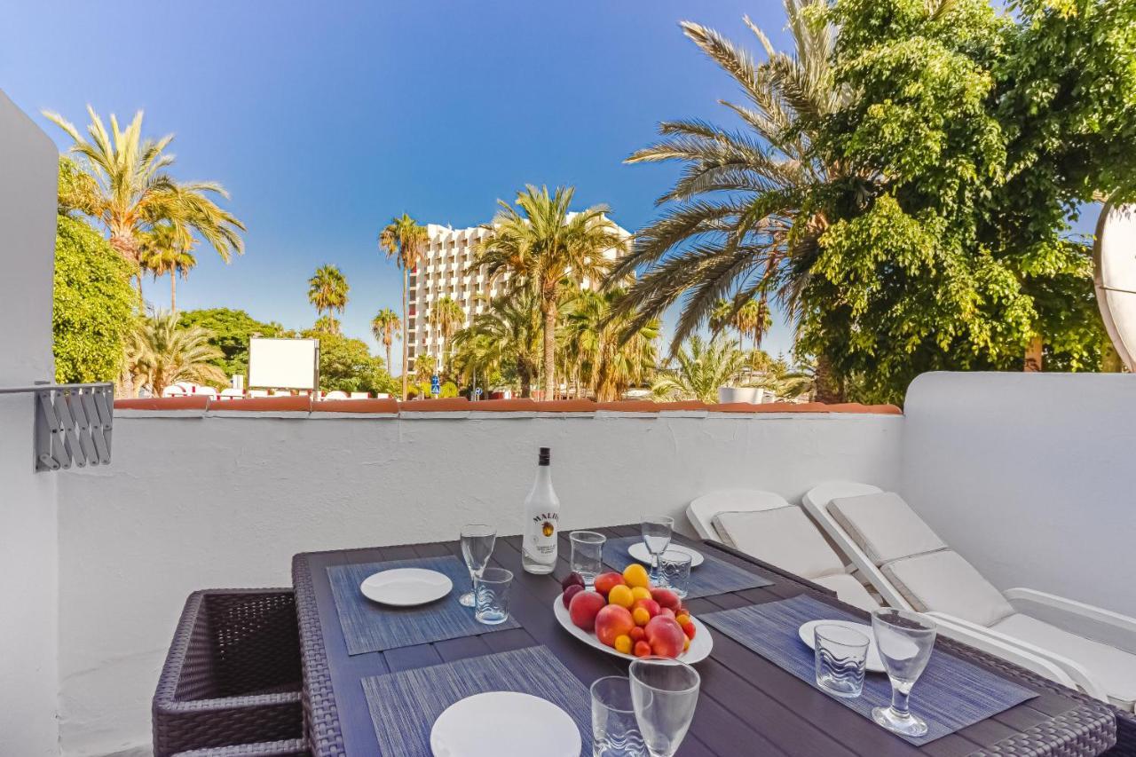Fantastic Large Studio In Front Of Beach Heated Pool Wifi Arona  Exterior photo