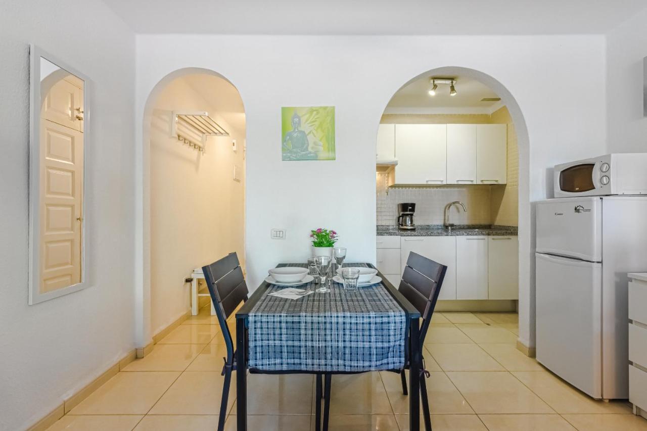 Fantastic Large Studio In Front Of Beach Heated Pool Wifi Arona  Exterior photo