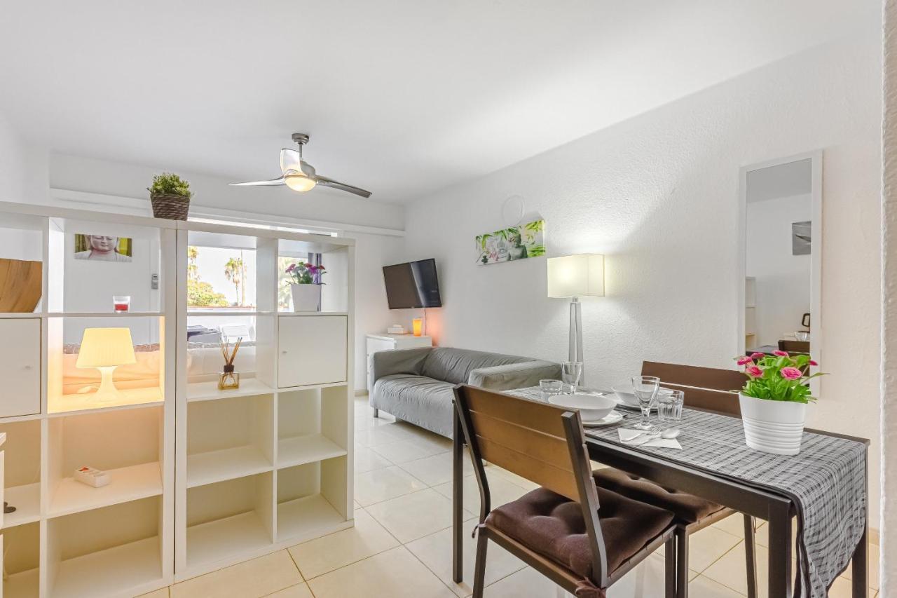 Fantastic Large Studio In Front Of Beach Heated Pool Wifi Arona  Exterior photo