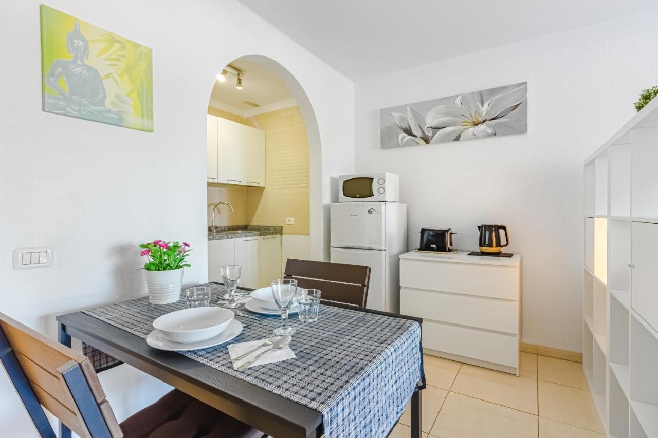 Fantastic Large Studio In Front Of Beach Heated Pool Wifi Arona  Exterior photo